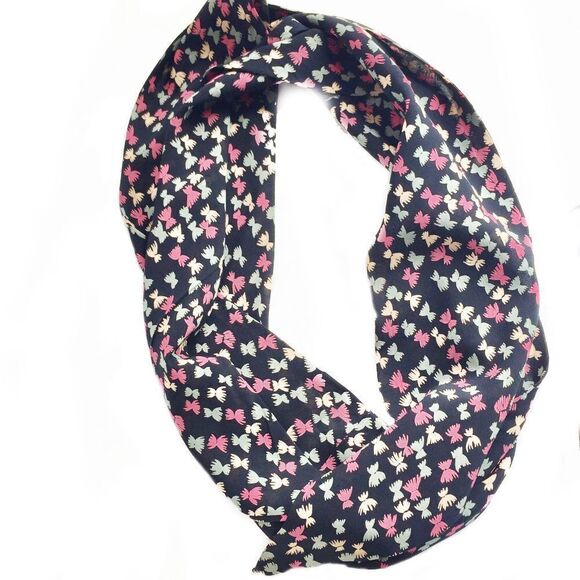 Trina Turk Silk blend 5" x 80" Scarf Head Wrap - Picture 1 of 6